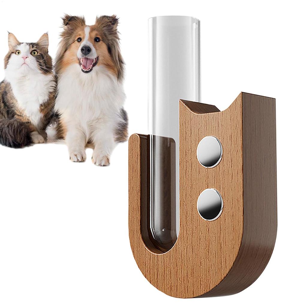 Cat Whisker Vase Fridge Magnet Cat Whisker Mini Vases Cat Whisker Collector Cat Whisker Holder for Cat Lovers