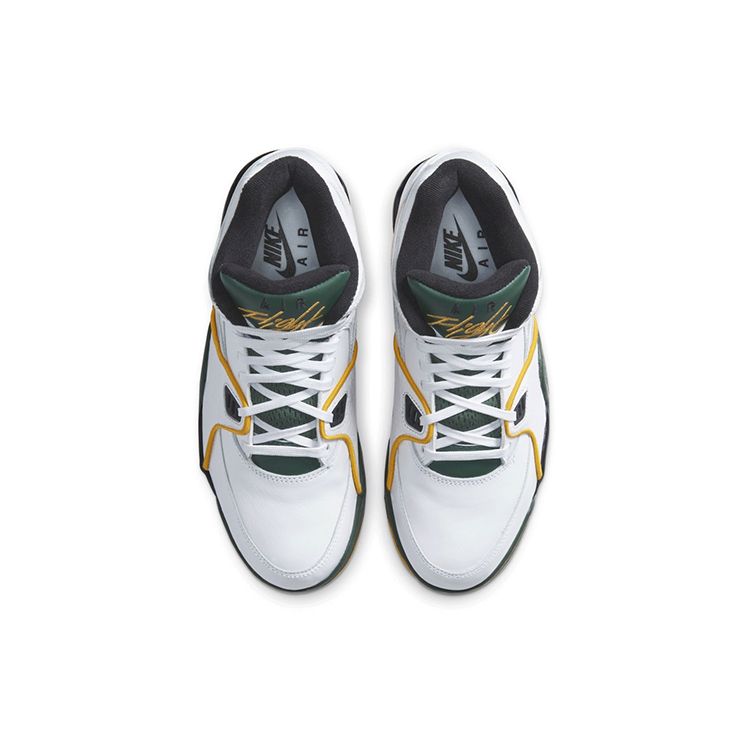Nike Air Flight 89 Seattle Supersonics Unisex Sneakers White Del-Sol Fir CN0050-100
