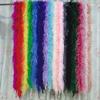 2 Metri/Lot Boa din Pene de Struț Decor Pentru Haine Decorațiuni de Sărbători Pene Pufoase Pelerină Accesorii Artizanale Plumas Garnituri