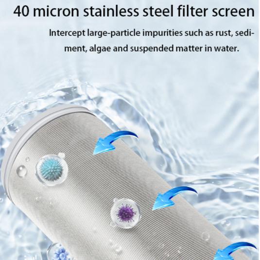 Household Water Heater Washing Machine Shower Water Faucet Anti-scale Water Purifier Free Core Filter Screen Pre-filter