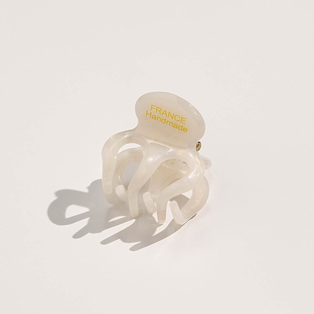 Hollow Out Pumpkin Grab Clip Acetate Retro Mini Hair Claw  Hair Accessories