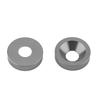 6pcs Car Motorcycle License Plate Frame NaFender Bumper Engine Cover Washer/ Kit (Gray)