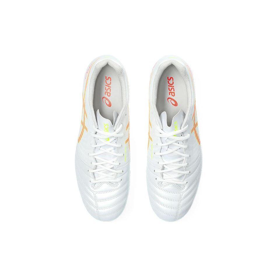 Asics Ds Light X-Fly Pro 2 Round Toe Lace-Up Tf (Rubber Studs) Artificial Turf Soccer Shoes Men Soccer Shoes White 1101A055-101