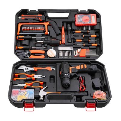 Lixian Rechargeable Electric Drill & Screwdriver Set CN Plug (adapter Included)