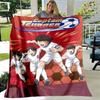 3D Captain Tsubasa Cartoon blankets picnic blanket Warm Flannel blankets Soft and comfortable blanket bed linings Birthday Gift