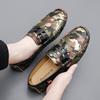 Dámské Pohodlné Baleríny Ležérní Nazouváky Pánské Mokasíny Loafers Řidičské Boty Unisex Větší Velikost Kamufláž Zlaté Stříbrné Boty