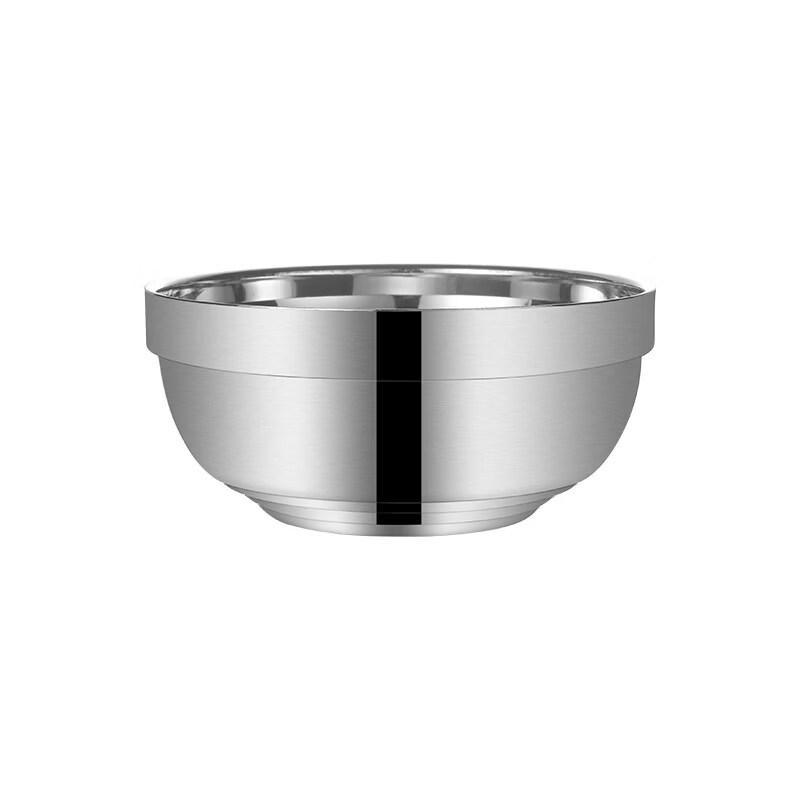 Double-Layer Anti-Scald Stainless Steel Canteen Bowl