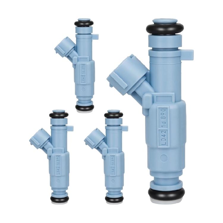 4 Pieces Replacement Fuel Injector Nozzles High Compatibility ABS Construction 35310-2G300 Improved Power Output