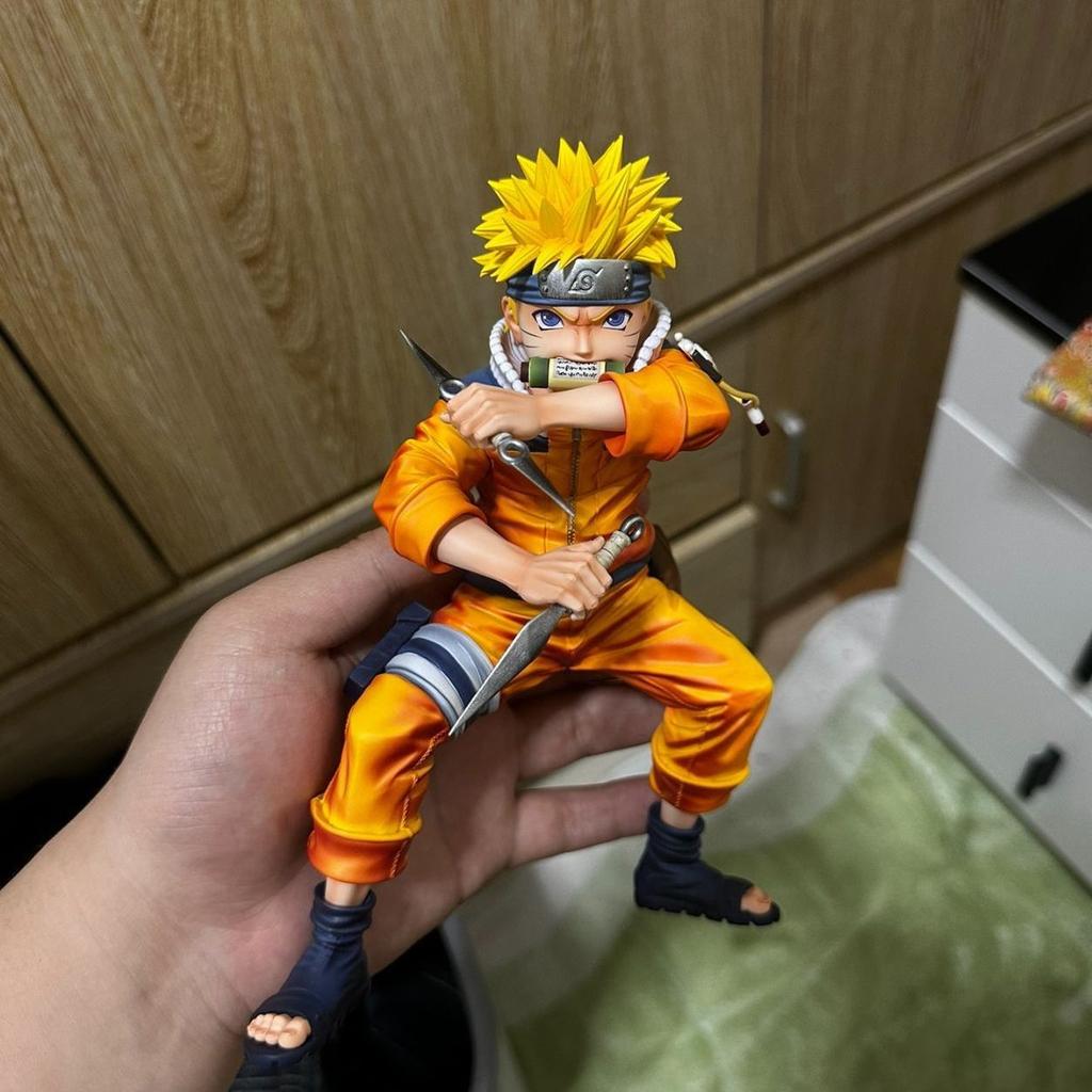 Platform Naruto Action Figure Childhood Series Shippuden Can move PVC Collectible Model 22cm/8.66Inch Anime Gift for Fans