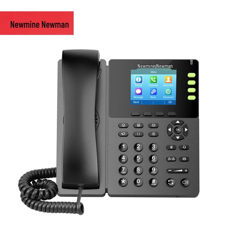 

Newman HL2008TSD-758(R) Smart IP Recording Phone (CN version)