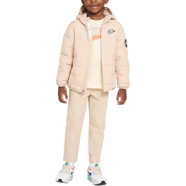 Nike Down Jacket Dune White Children Aged 3 7 Years Old HQ7960-126 6