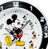 Seiko Clock Alarm Clock Table Clock Character Disney Mickey Friends Analog Switchable Disney Time White Pearl FD461W &