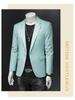 Men's Plus Size Slim Fit Blazer - Wedding & Business Attire