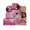Just Play Disney Junior Minnie Mouse Get Glam Magic Tabletop Pretend Play Vanity with Lights and 7 Pieces Sounds,