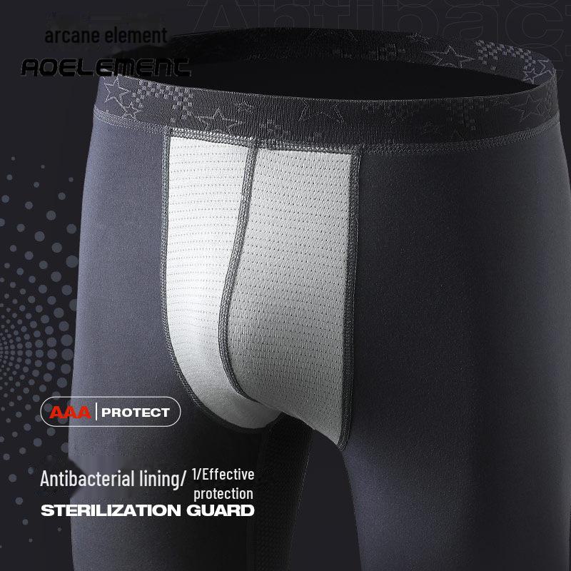 Men's Breathable Mesh Leggings - Thin, Warm, All-Season Underpants