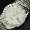 BRUKT VINTAGE SEIKO AUTOMATISK 7009A JAPAN HERRE D/D SØLV KLOKKE 621e-a415945-2 SKU621e-a415945