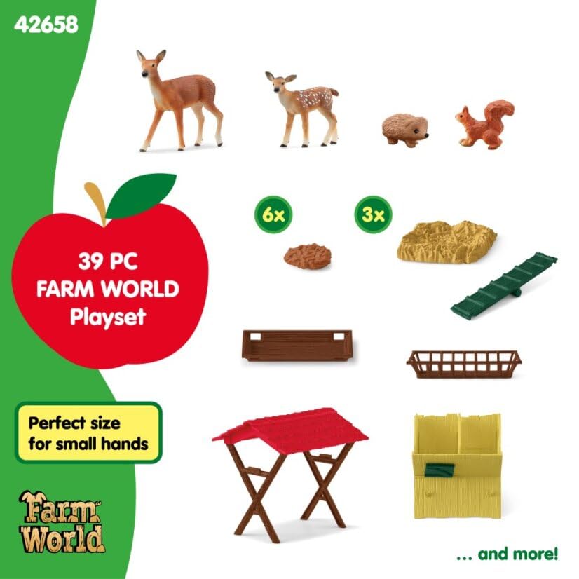 Schleich Farm World Forest Animal Feeder 42658