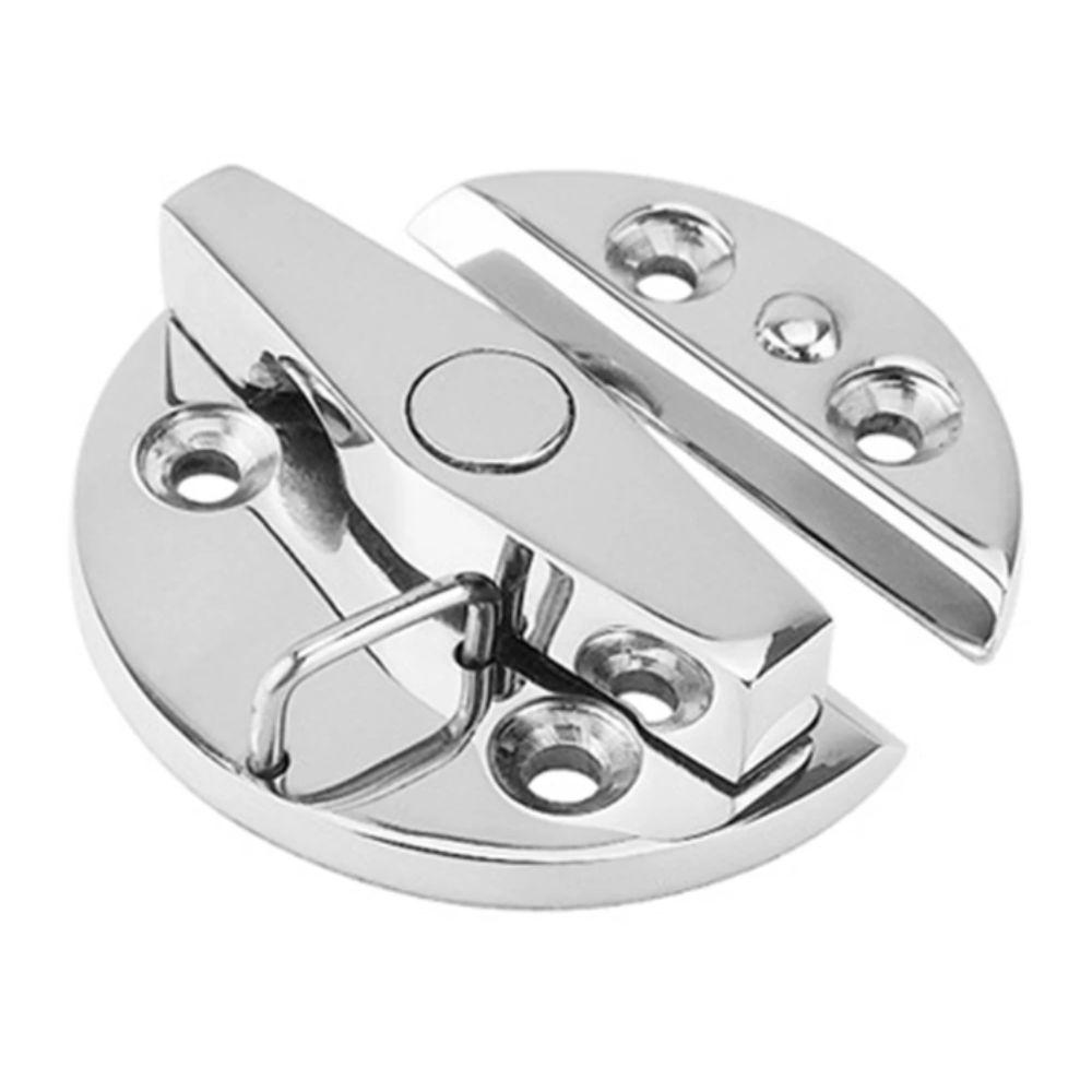 316 Stainless Steel Marine Cabinet Lock Round Shape Boat Hardware Accessories  Nautical Use