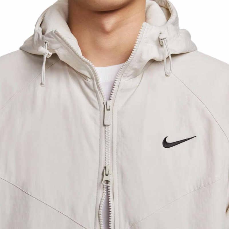 Nike Windrunner FW24 Hooded Comfortable Sports Casual Jacket Men Jacket White HV1065072