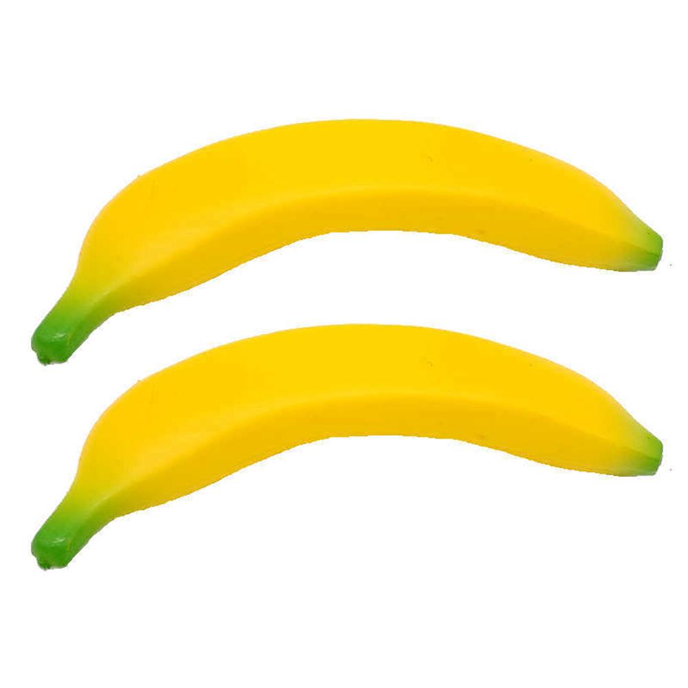 Set Artificial Bananas Wedding Decor 2 Piece Yellow