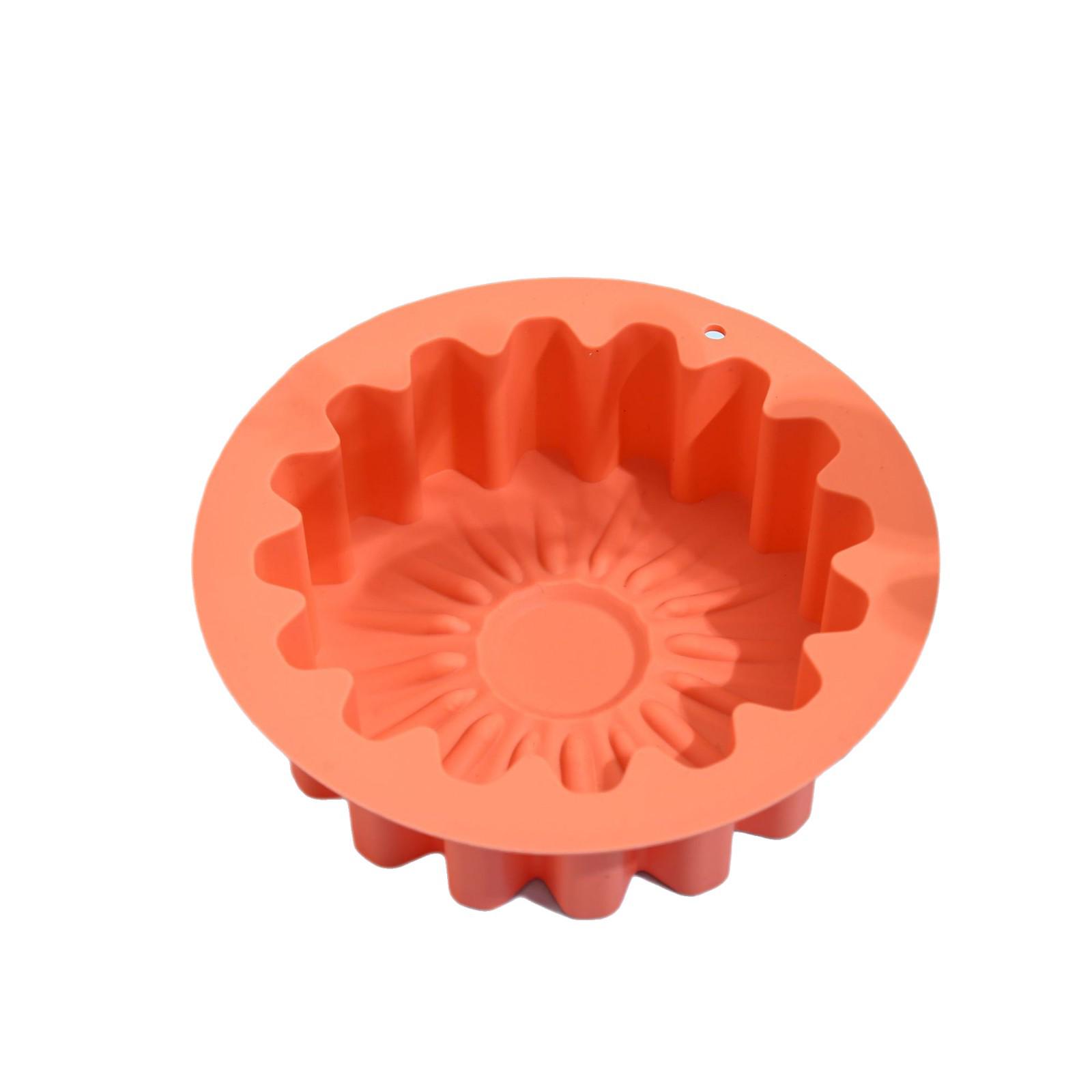 Food-Grade Silicone Daisy Sunflower Cake Mold - Flower Shape DIY Baking Mold Yellow Daisy Cake Mold