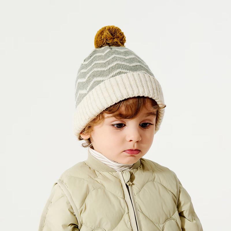 Tongtai Kids Winter Knitted Earflap Hat 50cm