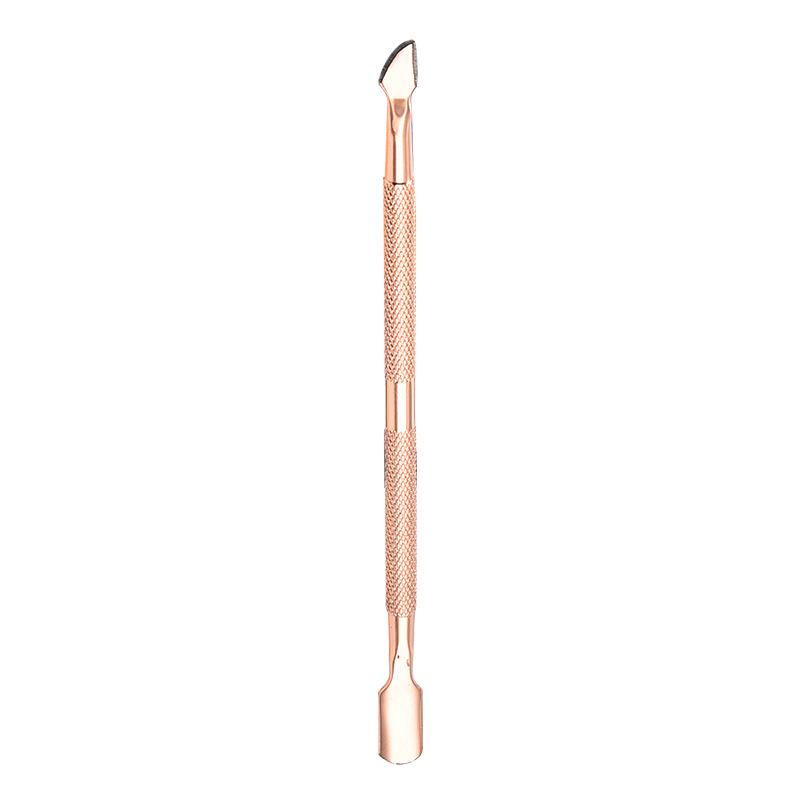 Rose Gold Stainless Steel Cuticle Remover & Pusher Manicure Tool Set