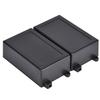 2PCS ABS Plastic Electronic Project Box Instrument Enclosure Case for Circuit Board Relay Module 100