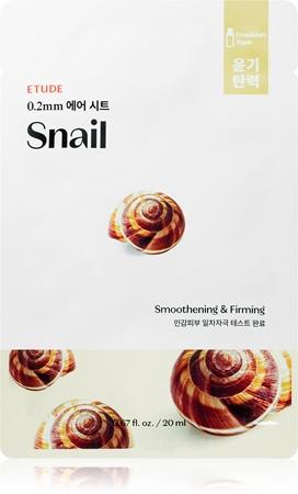 

Masque En Tissu Lissant à L extrait De Bave D escargot TU прозрачный