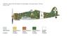 Italeri Match MC200 Saetta Serie VII 2815 Plastic Model Aircraft Kit 148