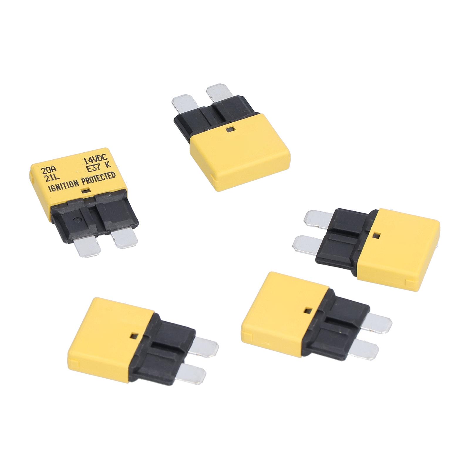 

Миниатюрный автоматический выключатель с автоматическим сбросом Портативный автоматический предохранитель для лодки, морской, автодома, яхты