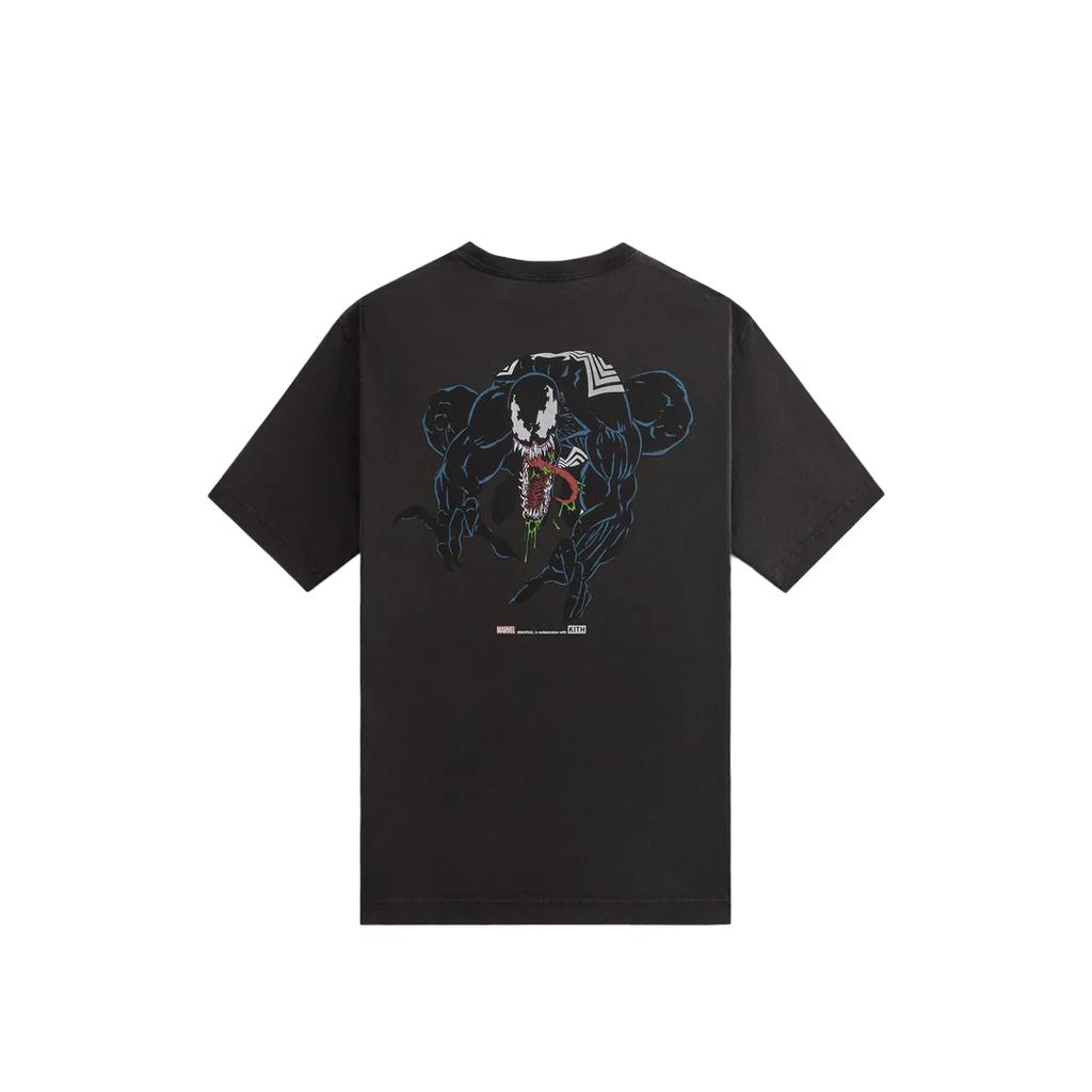 Kith X Marvel Venom Vintage Tee Black Unisex Tops KHM032506-001