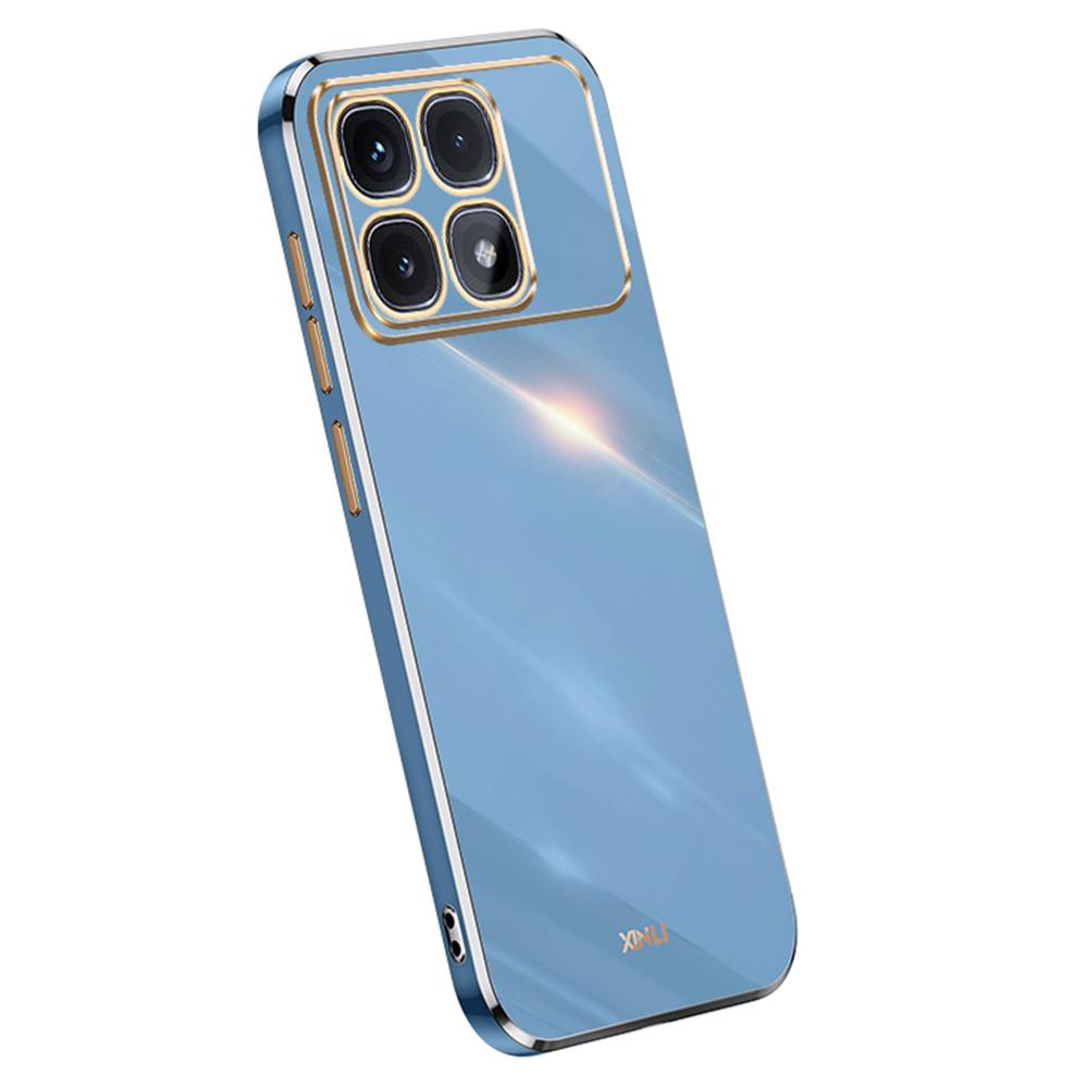 XINLI For Xiaomi Redmi K70 Ultra Case TPU Phone Cover with Electroplating Frame
