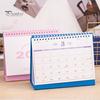 2025 Mały kalendarz biurkowy Stojący kalendarz biurkowy z klapką Miesięczny planer Organizator zarządzania czasem do domu, biura i szkoły