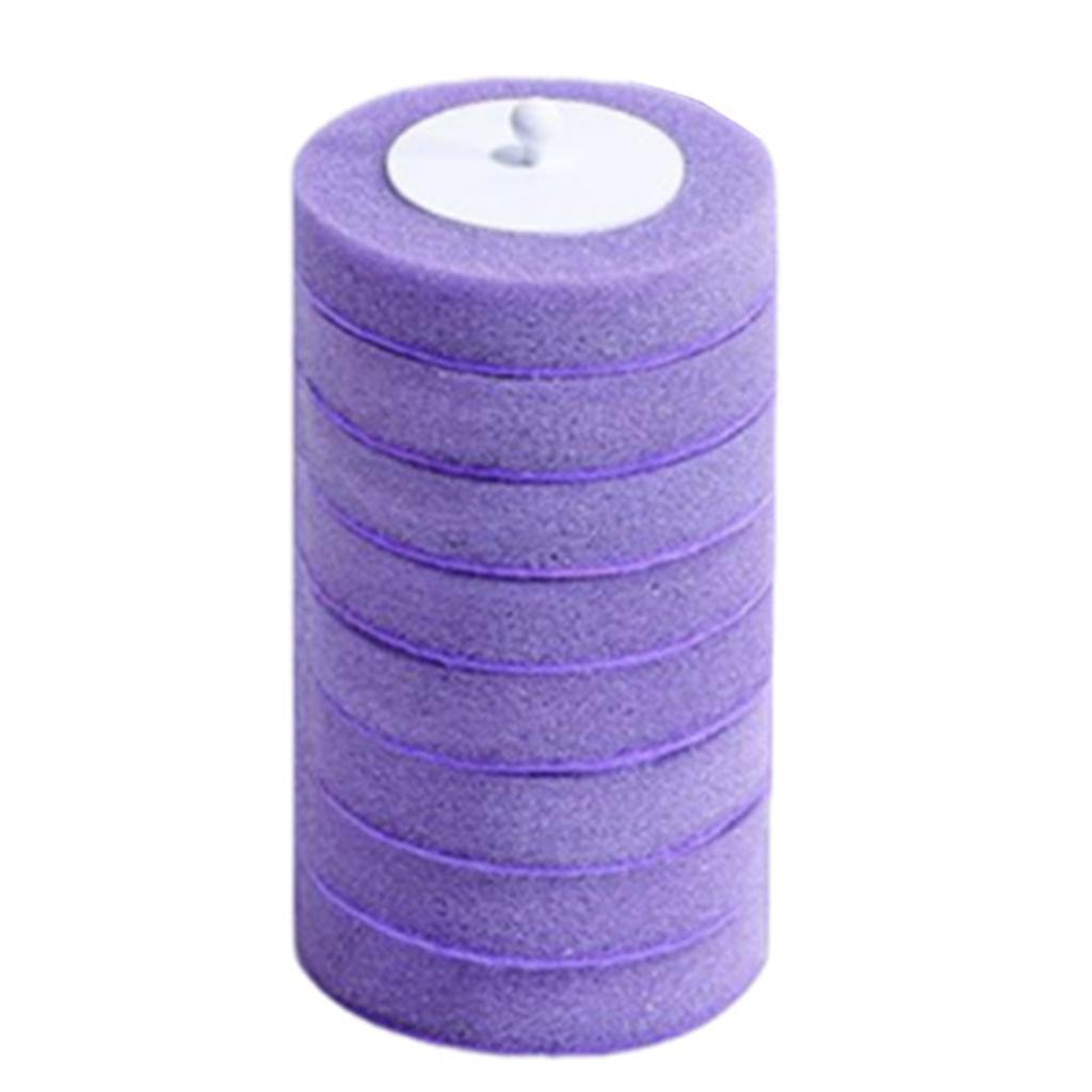 Toilettenbürstenköpfe mit Reinigungsmittel Spülbarer Toilettenbürstenaufsatz Bürsten-Nachfüllkopf-Set für Hygienische Badreinigung