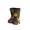 Creative Rain Boots Shape Flower Pot Green Plant Planting Pot Outdoor Courtyard Garden Balcony Flower Pot Flower Decoration