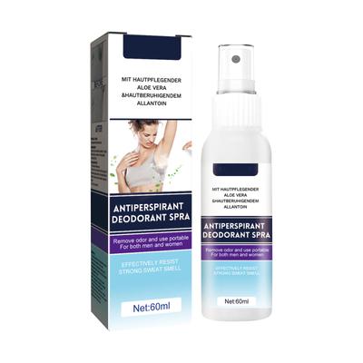 60ml Sweat Deodorant Spray Can Stop Sweating Effectively Resist Strong Foot Odor Deodorant Spray And Prevent Armpit Hands