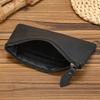 Vintage Leather Phone Wallet For Men Women Genuine Leather Clutch Purse Key Wallet Single Zipper Coin Purse Female Male Pen Case