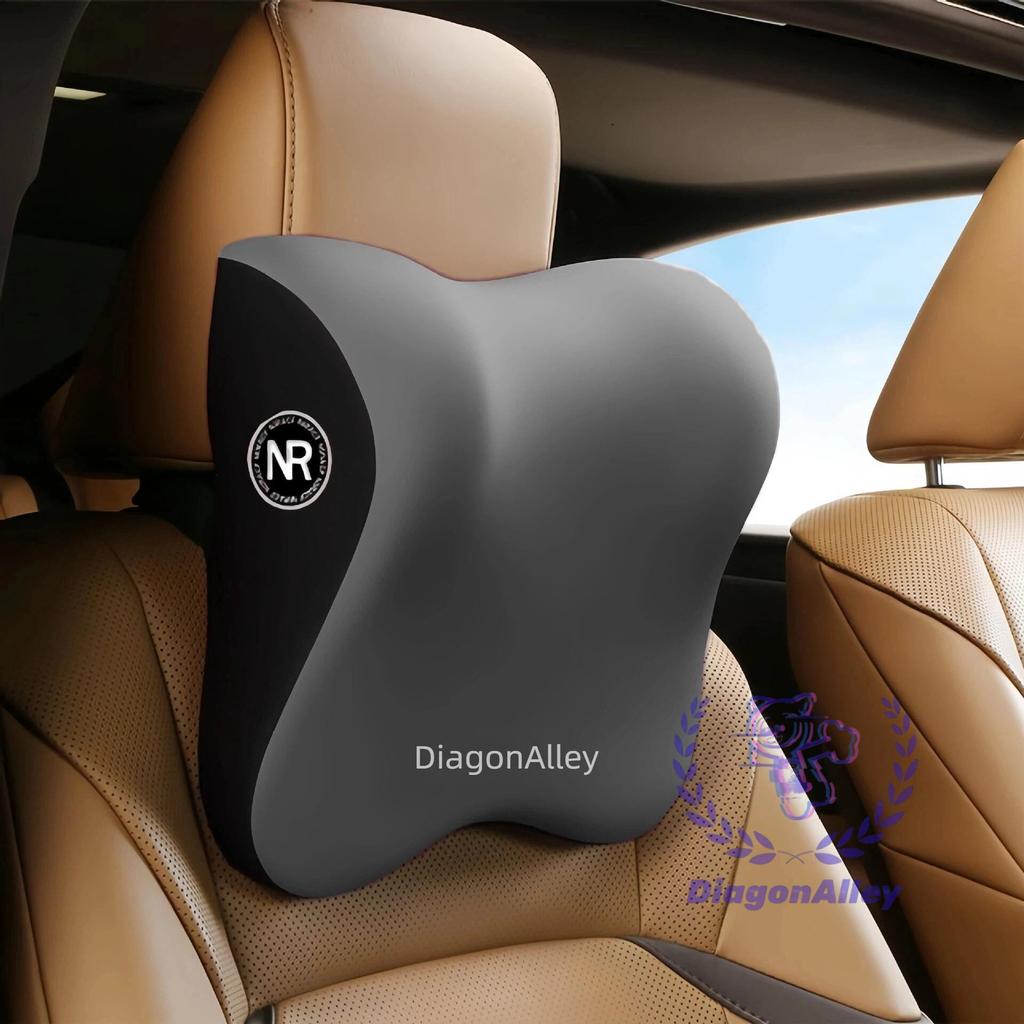 1/2PCS Car Headrest and Lumbar Support Neck Pillow Set Automotive Memory Foam Office Chair Headrest Fatigue Relief Travel Pillow
