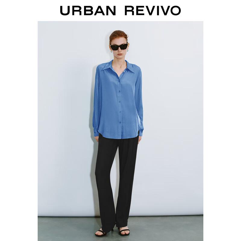 UR Women's Elastic Waist Wide-Leg Pants