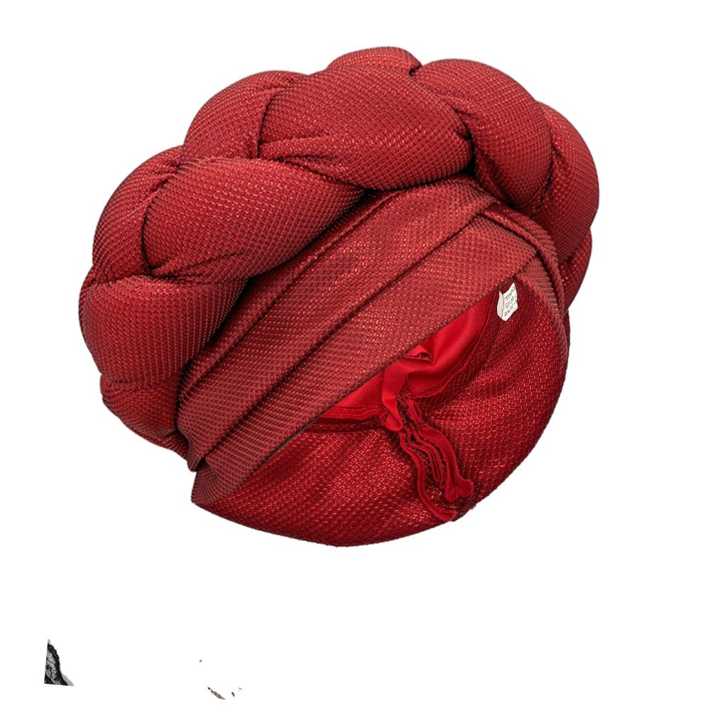 Solid Color Braid Turban Caps for Women Muslim Hijab Braid Hat Islamic Headwear Female Head Wrap Bonnet African Turbans