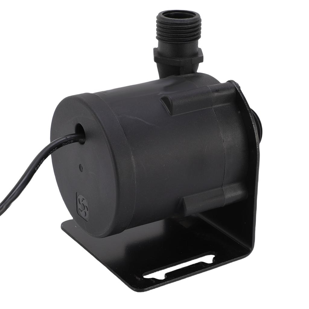 Submersible Pump High Temperature Resisting Circulation Water Pump G1 2 Thread 13 Meter Lift 24L Min Flow Rate 2A 48W