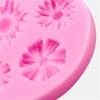 3D květinové silikonové formičky Fondant Řemeslný dort Cukroví Čokoláda Sugarcraft Ledové pečivo Forma na pečení