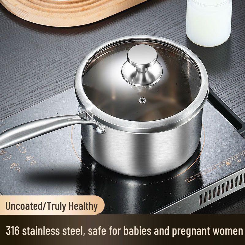 316 Stainless Steel Non-stick Milk and Baby Food Pot