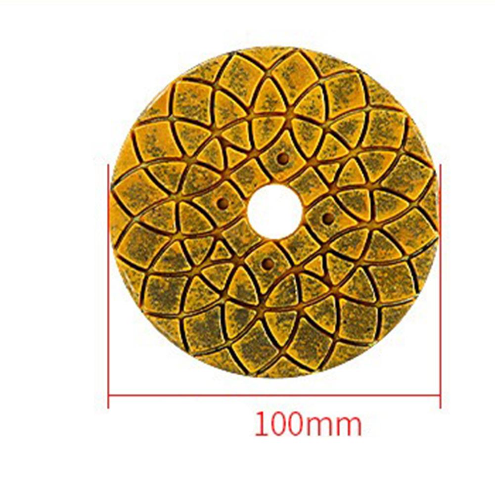 

Grinding Applications 100mm 4 Metal Polishing Pad Abrasive Polishing Disc For Stone Floor Polisher Concrete Polishing 4pcs set