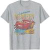 Disney Pixar Cars 2 Lighting Mc Queen Think Fast Portrait T-Shirt