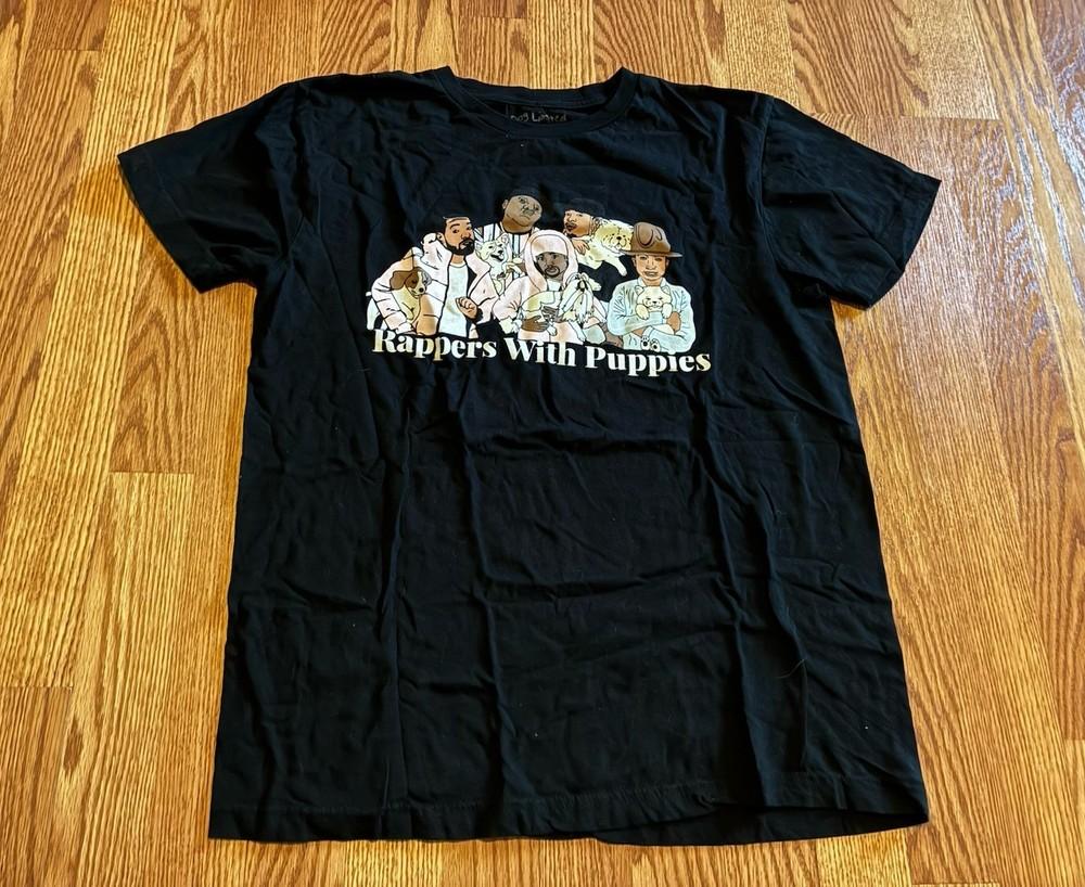 

Drake Rappers With Puppies Dog Shirt Unisex Concert S5XL TR680 Unisex T-Shirt XXXXL