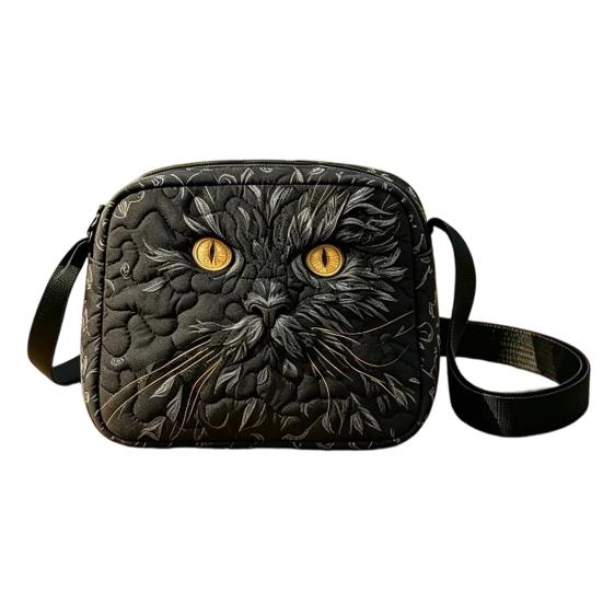 Quilted Crossbody Bag for Women, Adjustable Strap Casual Handbag, Lightweight Portable Travel Purse, Single Shoulder Bag with Zipper