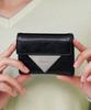 Fennec Crinkle Triangle Doco Wallet - Black