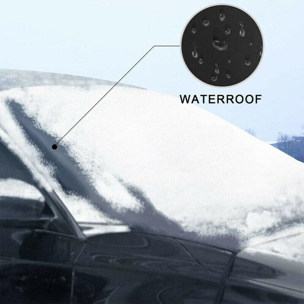 2~5PCS Magnetic Car Front Windscreen Cover Automobile Sunshade Cover Car Windshield Snow Sun Shade Waterproof Car Cover